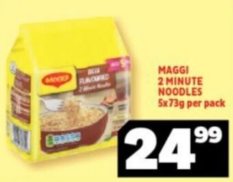 Maggi 2 Minute Noodles 5x73g per pack