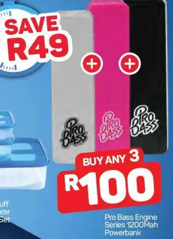 Pro Bass Engine Series 1200Mah Powerbank