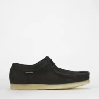 Grasshoppers lace up suede moccasins doebuck black