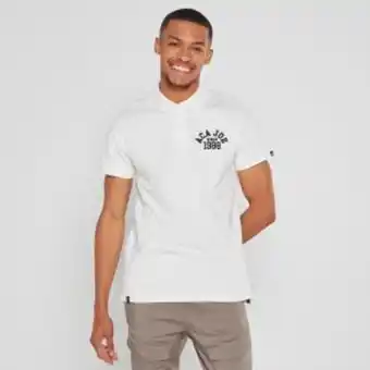 Zando Aca joe men's aca joe big embroidered golfer white offer