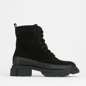 Zando Globe footwear lace up mid calf outdoor boot black offer