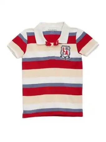 Guess Striped piquet polo (7-14) offer