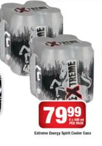 OK Liquor Extreme Energy Spirit Cooler Cans offer