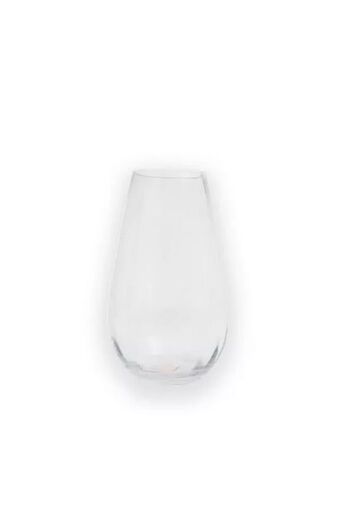 Fluted bulb vase