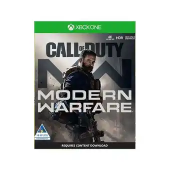 Call of duty modern warfare (xbox one)
