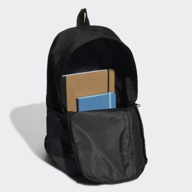 Essentials linear graphic backpack offer at Adidas