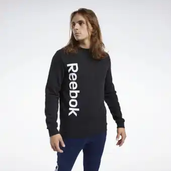Training essentials linear logo sweatshirt