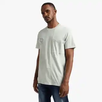 Markham Rj grey boxy reflective pocket t-shirt offer