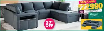House & Home 6-Piece Louisville Ashen Corner Lounge Suite offer
