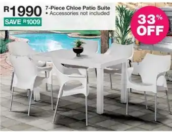 House & Home 7-Piece Chloe Patio Suite offer