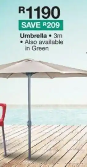 House & Home Umbrella offer