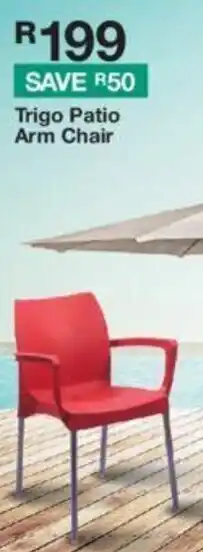 House & Home Trigo Patio Arm Chair offer