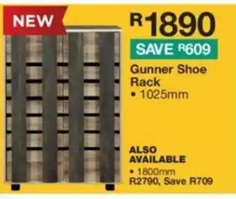 House & Home Gunner Shoe Rack offer