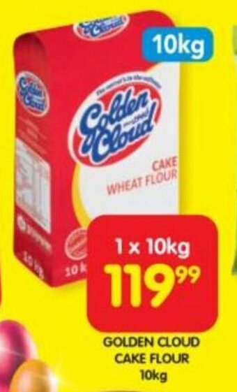 Shoprite Golden Cloud Cake Flour 10kg offer