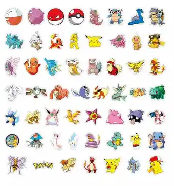 Takealot Pokemon 50 piece sticker set offer