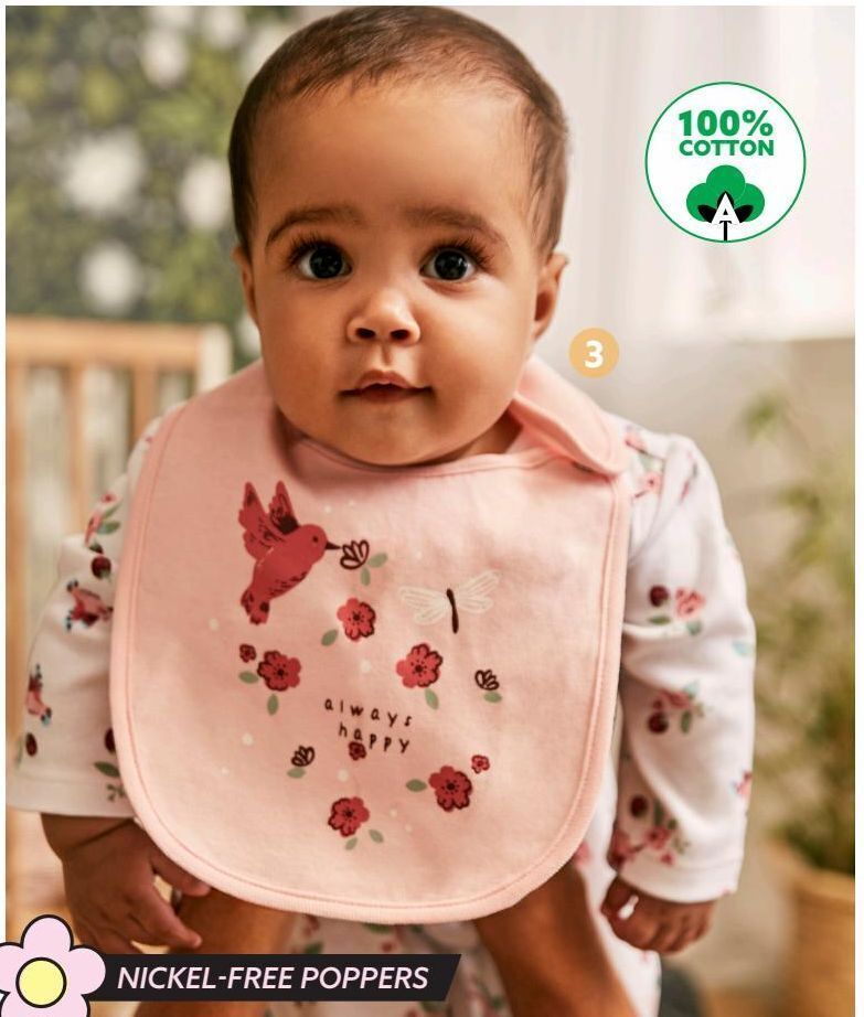 Baby bib offer at Ackermans