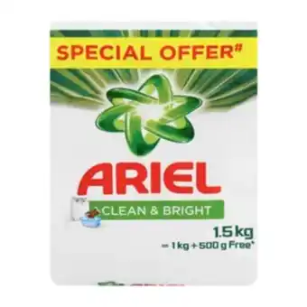 Shoprite Ariel hand washing powder 1.5kg offer