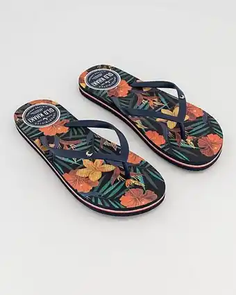 Cape Union Mart Old khaki women's tide '22 flip flops offer