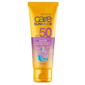 AVON Avon care sun kids multi-vitamin sun cream spf 50 75ml offer