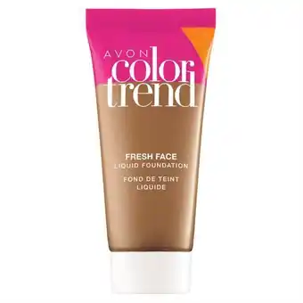 AVON Color trend fresh face bisque liquid foundation spf 15 30ml offer