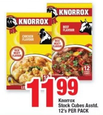 OK Foods Knorrox Stock Cubes asstd. 12's per pack offer