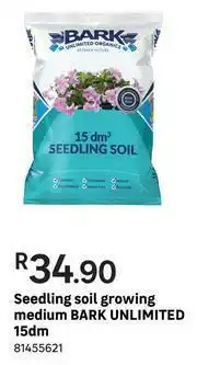 Leroy Merlin Bark Unlimited 15dm Medium Seedling Soil Growing offer
