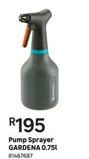 Leroy Merlin Gardena 0.75L Pump Sprayer offer