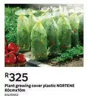 Leroy Merlin Nortene Plastic Cover Growing Plant 60cm x 10m offer