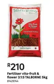 Talborne Vita Fruit & Flower Fertiliser-5Kg