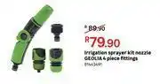 Leroy Merlin Geolia 4 Piece Nozzle Fittings Irrigation Sprayer Kit offer