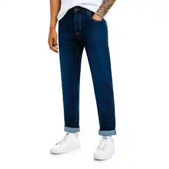 Markham Rj dark blue sustainable straight leg dark jean offer
