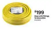 Hose With Fittings 12.5mm x 20m