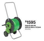 Leroy Merlin Geolia 30m x 12.5mm Hose & Reel Set offer