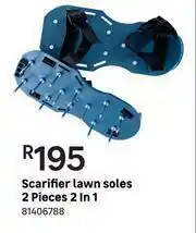 Leroy Merlin Scarrifier Lawn Soles (2 Pieces) 2 In 1 offer