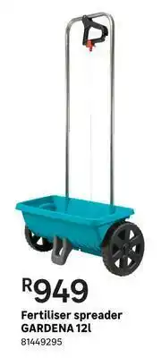 Gardena 12Ltr Fertiliser Spreader