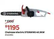 Leroy Merlin Sterwins Chainsaw (Electric) 40.3KW offer