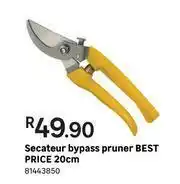 Leroy Merlin Best Price Secateur Bypass Pruner 20cm offer