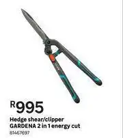 Leroy Merlin Gardena Hedge Shear/ Clipper 2 In 1 Energy Cut offer