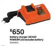 Leroy Merlin Powerplus Charger 20/40V (Excludes Battery) offer
