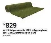 Leroy Merlin Naterial Artificial Grass Zante 100% Polypropylne (20mm Thick) 1m x 5m offer