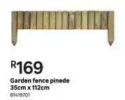 Garden Fence (Pinede) 35cm x 112cm