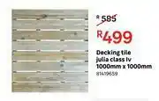 Leroy Merlin Decking Tile (Julia) Class IV 1000mm x 1000mm offer