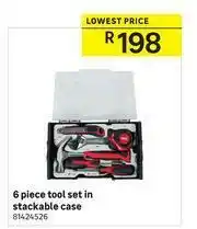 Leroy Merlin 6 Piece Tool Set In Stackable Case offer