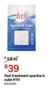 Leroy Merlin HTH Pool Treatment Sparkle It Cub39 offer
