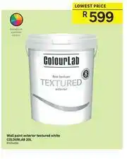 Leroy Merlin Colourlab 20L Wall Paint White Textured (Exterior) offer