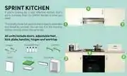 Leroy Merlin Sprint Kitchen 6 Cabinets offer