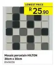 Hilton Mosaic Porcelain 30cm x 30cm
