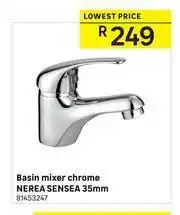Leroy Merlin Nerea Sensea Basin Mixer Chrome 35mm offer