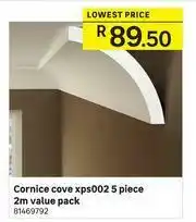 Leroy Merlin Cornice Cove XPS 002 5 Piece 2m Value Pack offer