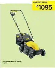 Leroy Merlin Electric Lawn Mower 1000W offer
